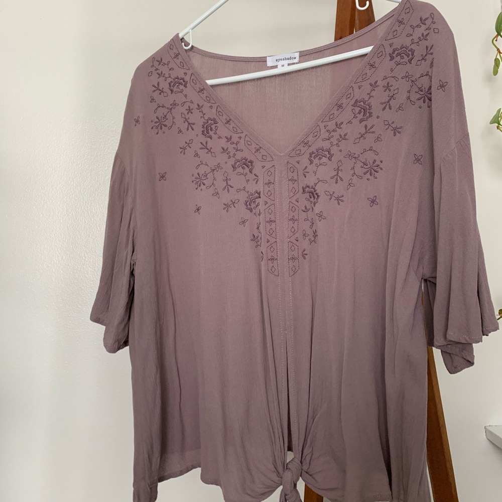 Floral embroidered Top